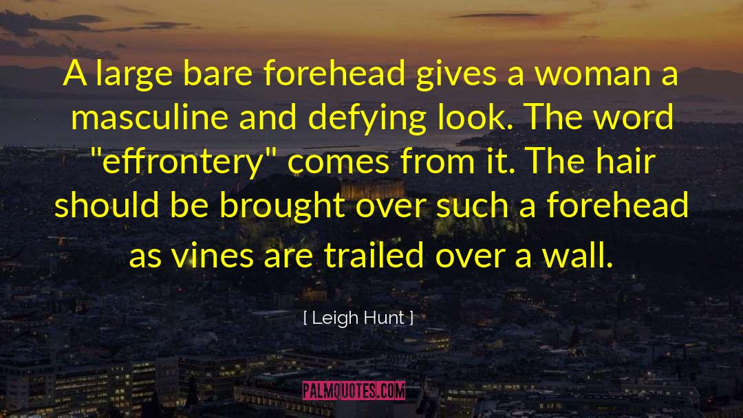 Vines quotes by Leigh Hunt