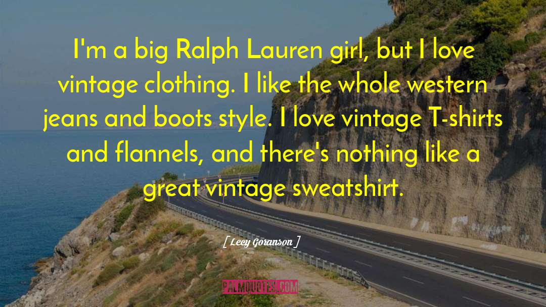 Vintage Clothing quotes by Lecy Goranson