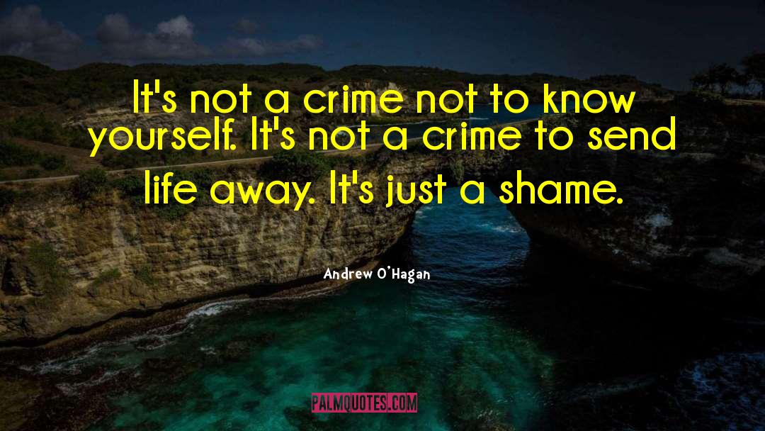 Vintage Crime quotes by Andrew O'Hagan