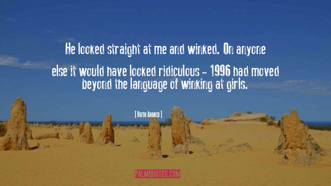 Vintage quotes by Ruth Ahmed