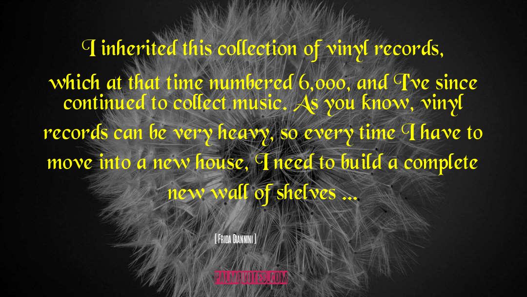 Vinyl quotes by Frida Giannini