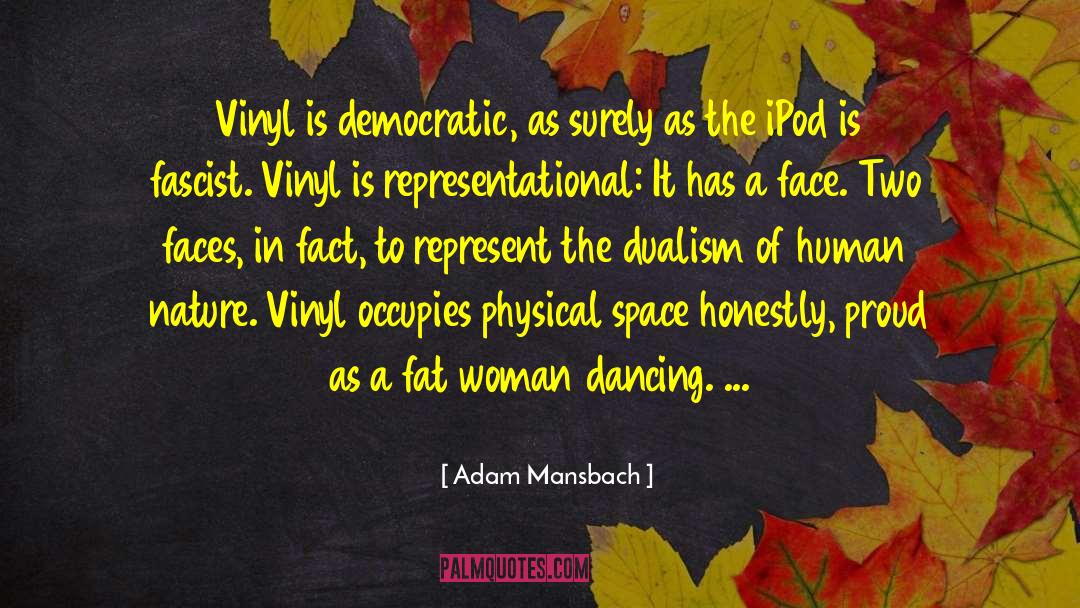 Vinyl quotes by Adam Mansbach