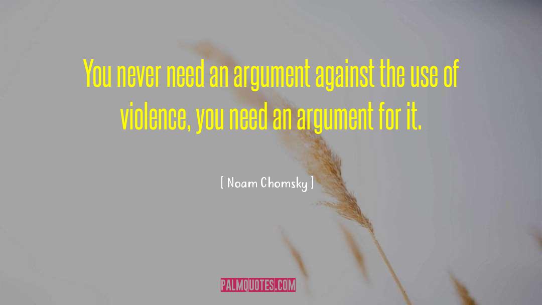 Violence Against Children quotes by Noam Chomsky