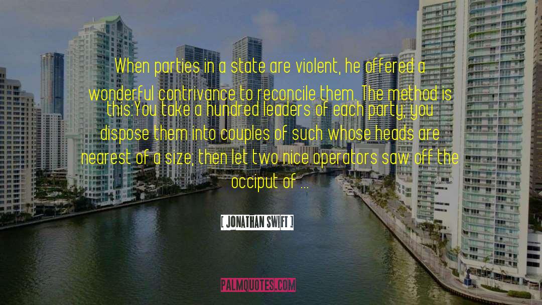 Violent Acts quotes by Jonathan Swift