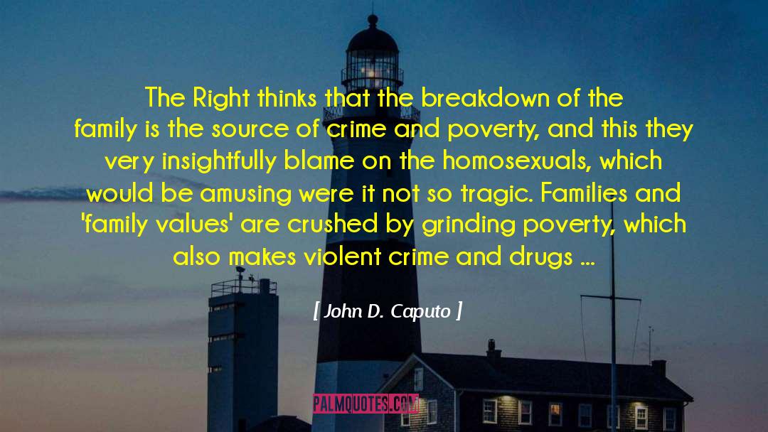 Violent Crime quotes by John D. Caputo