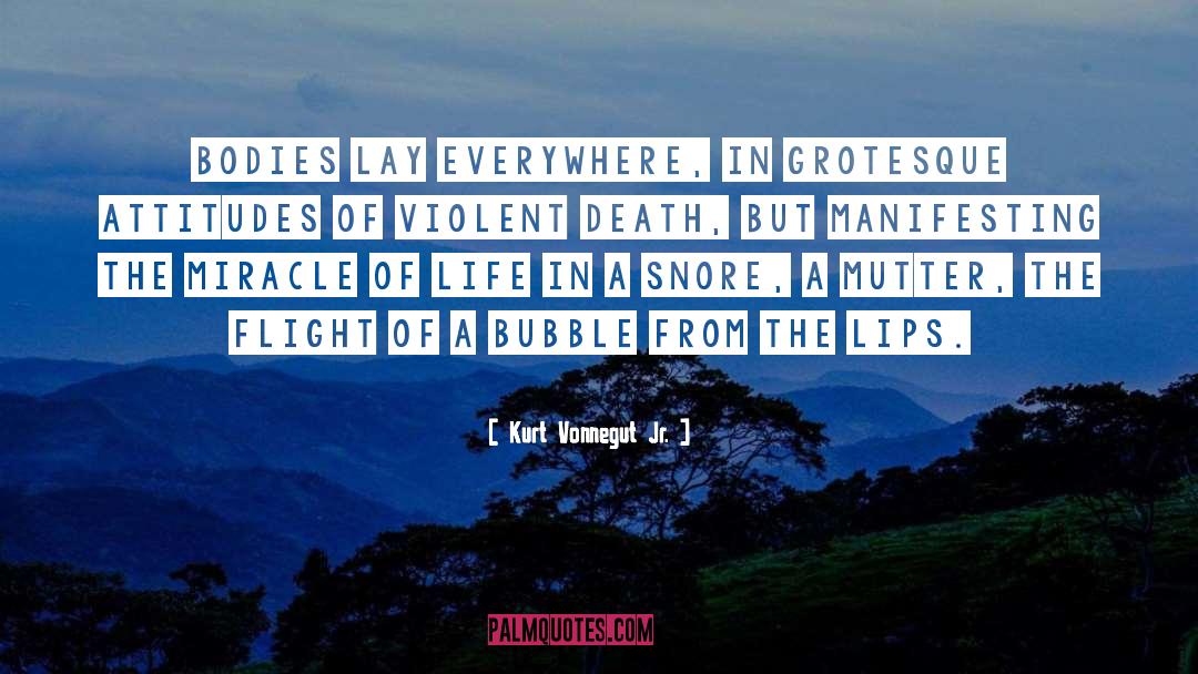 Violent Death quotes by Kurt Vonnegut Jr.