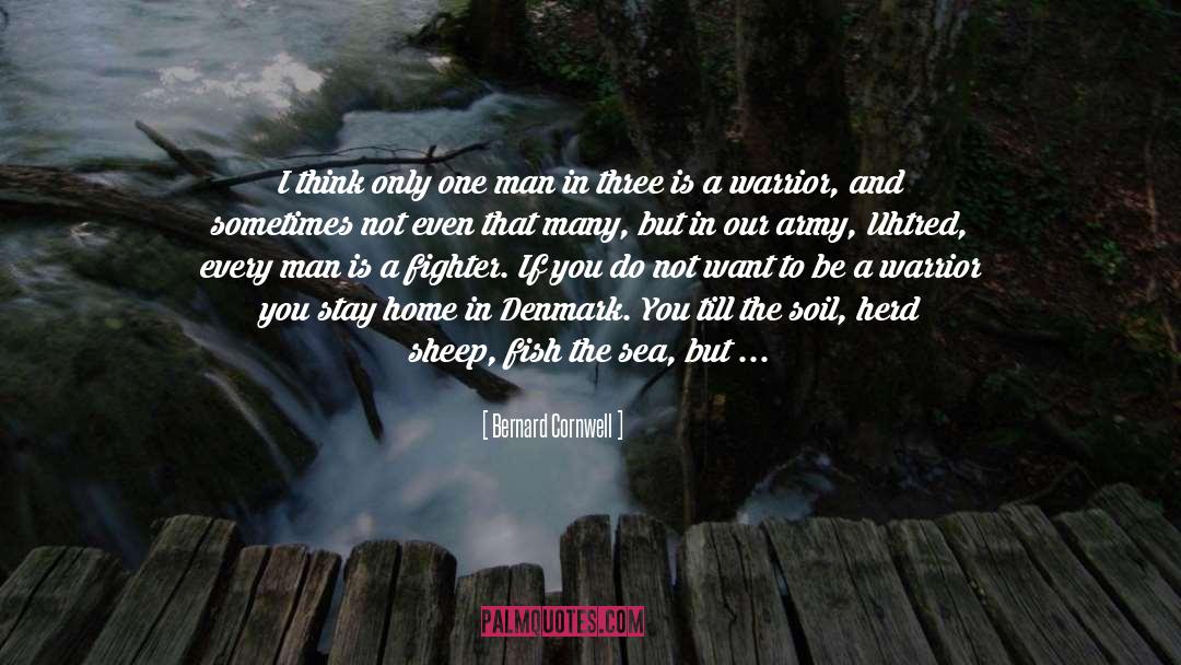 Violent Man quotes by Bernard Cornwell