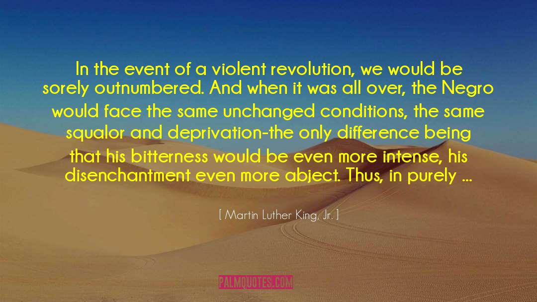 Violent Revolution quotes by Martin Luther King, Jr.