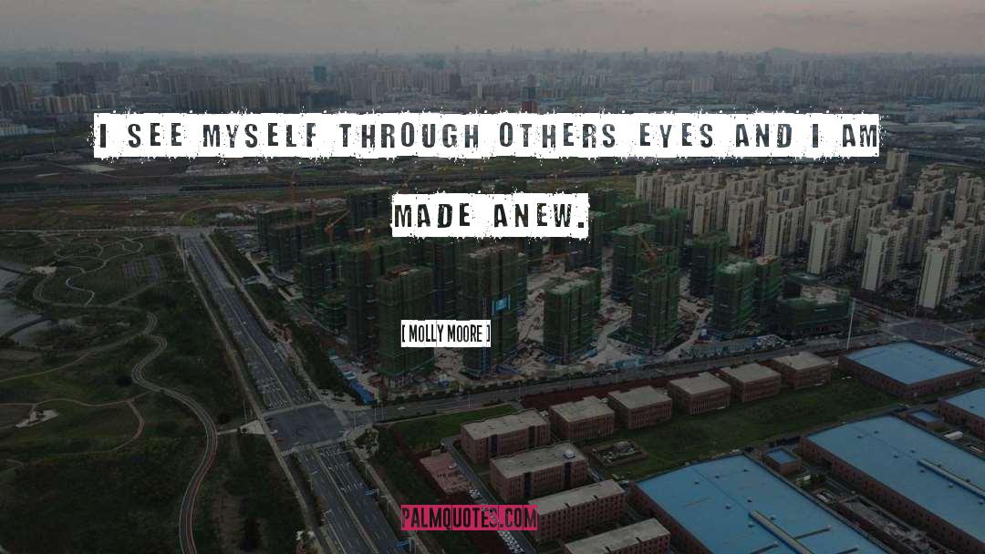 Violet Eyes quotes by Molly Moore