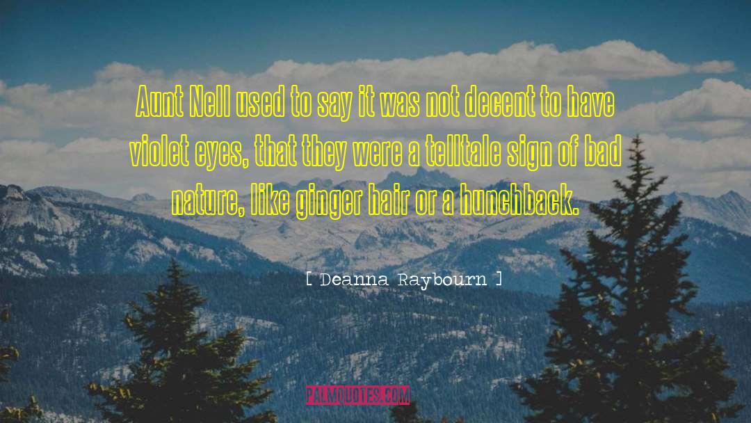 Violet Eyes quotes by Deanna Raybourn