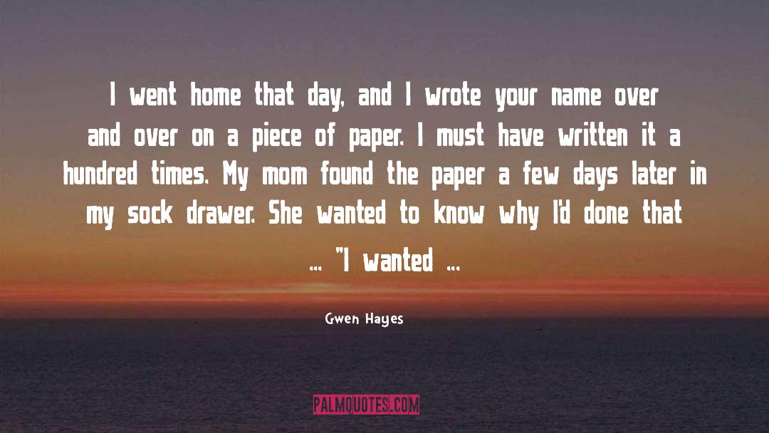 Violet Hayes quotes by Gwen Hayes