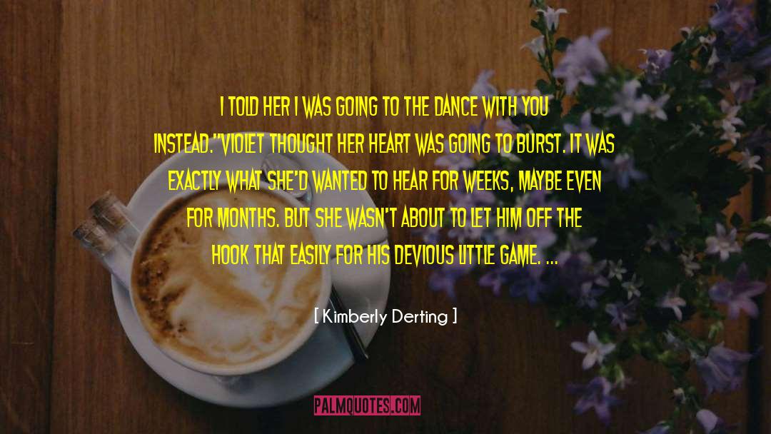 Violet Hayes quotes by Kimberly Derting