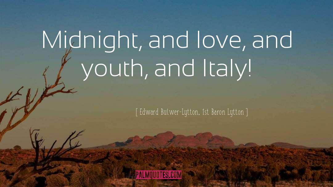 Violet Midnight quotes by Edward Bulwer-Lytton, 1st Baron Lytton