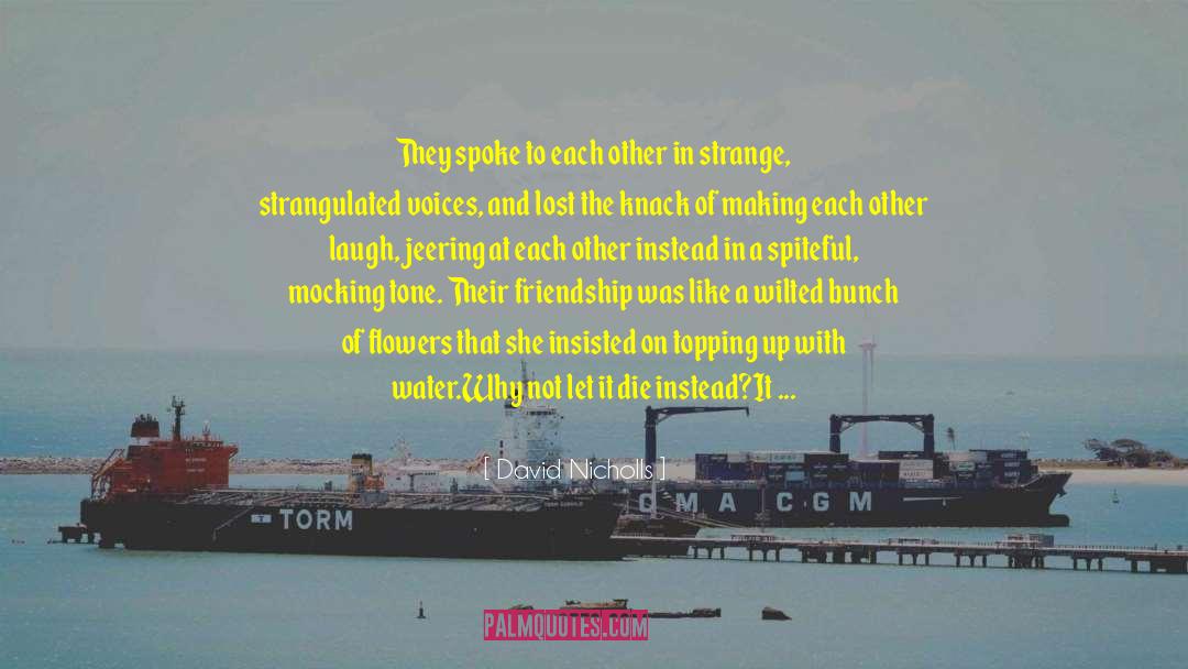 Violet Strange quotes by David Nicholls