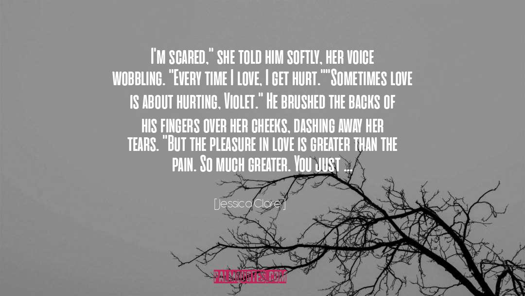 Violet Trace quotes by Jessica Clare