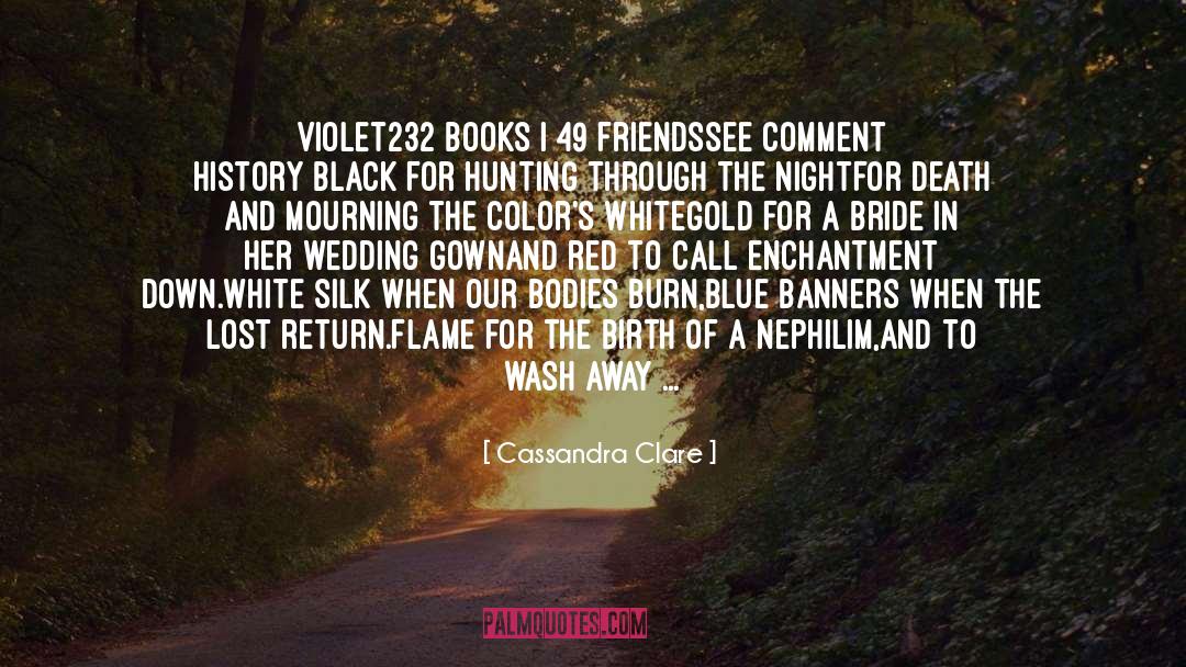 Violet Trace quotes by Cassandra Clare