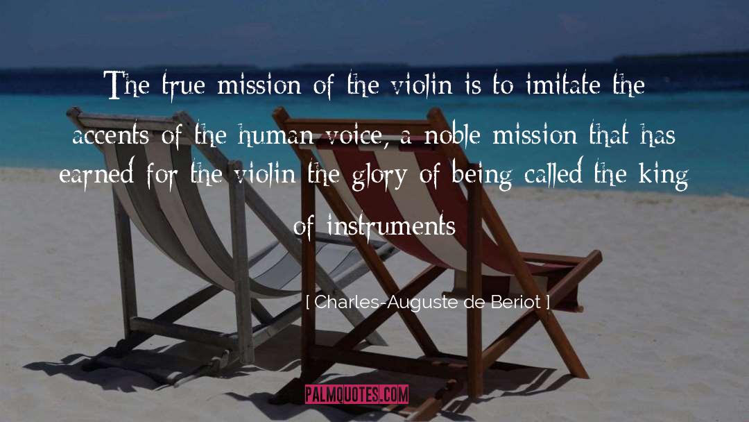 Violin quotes by Charles-Auguste De Beriot