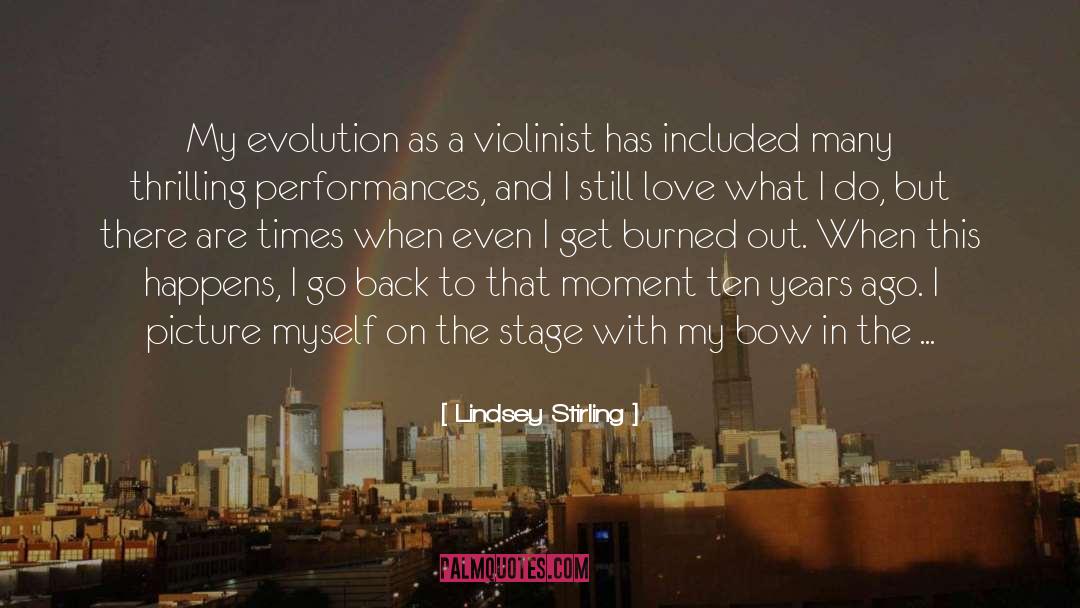 Violinist quotes by Lindsey Stirling