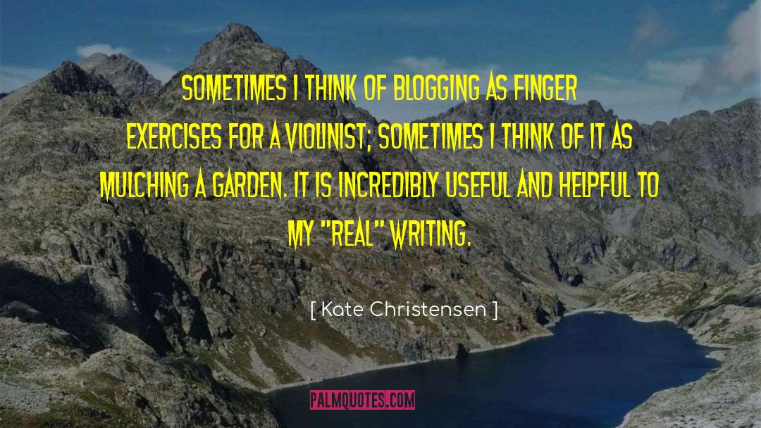 Violinist quotes by Kate Christensen