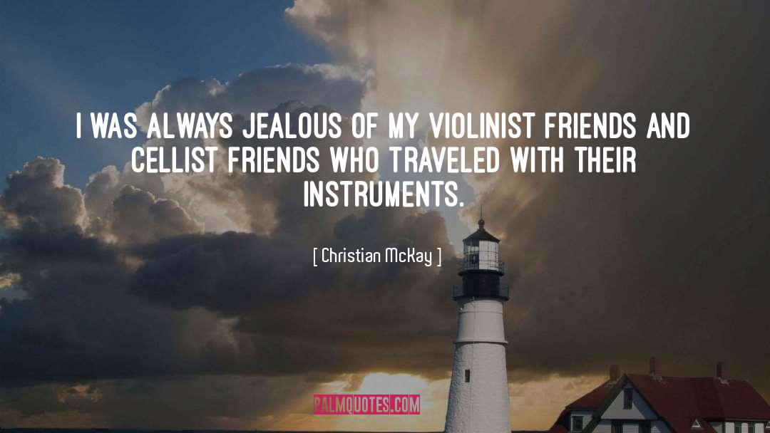 Violinist quotes by Christian McKay