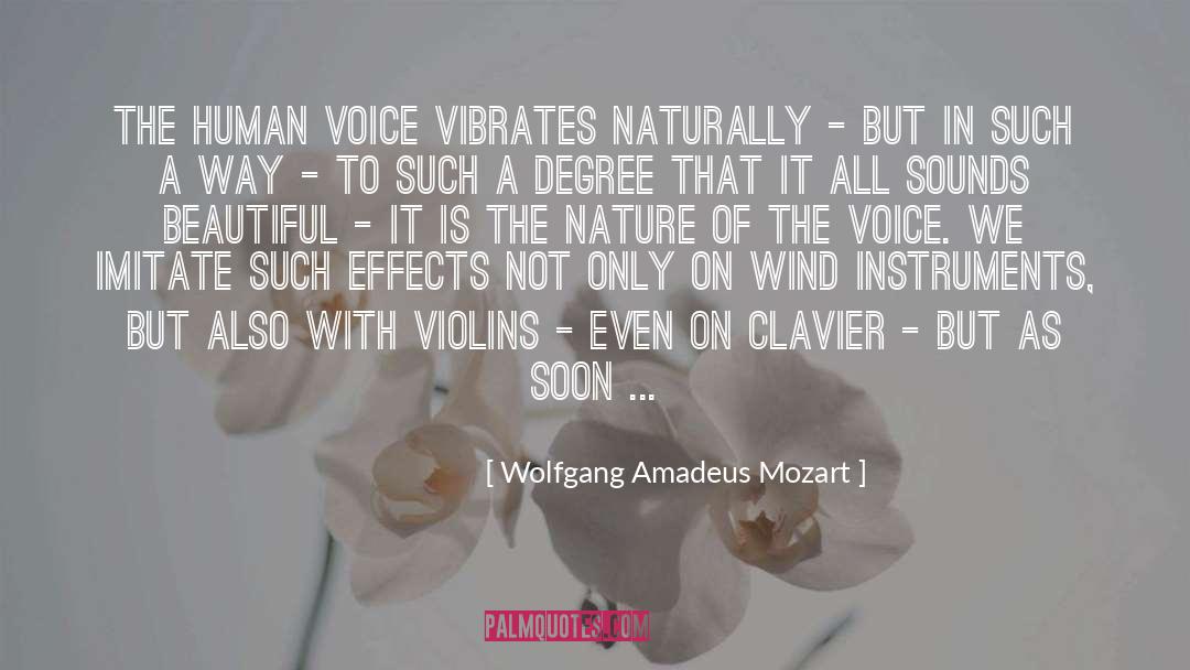 Violins quotes by Wolfgang Amadeus Mozart