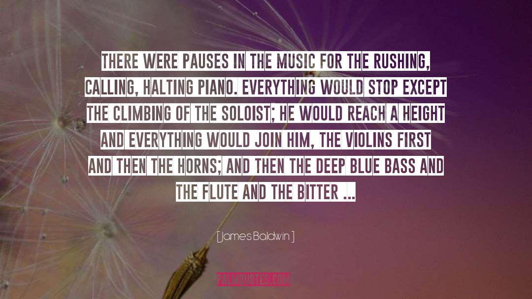 Violins quotes by James Baldwin