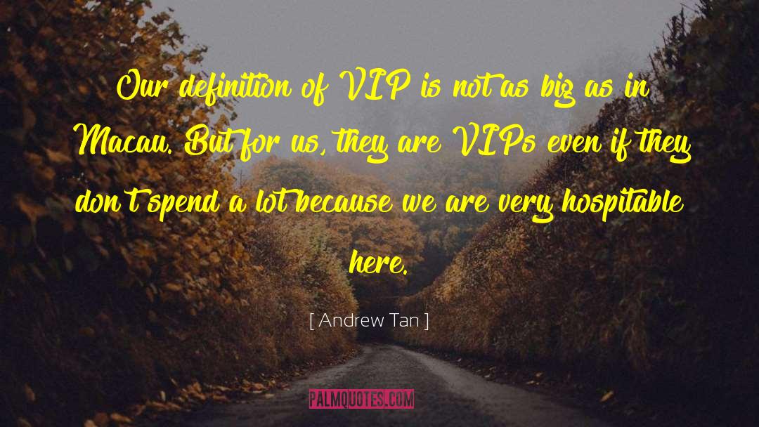 Vip quotes by Andrew Tan