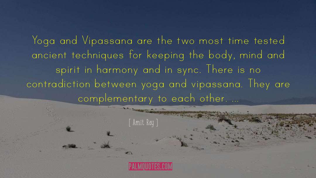 Vipassana quotes by Amit Ray