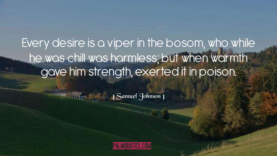 Vipers quotes by Samuel Johnson