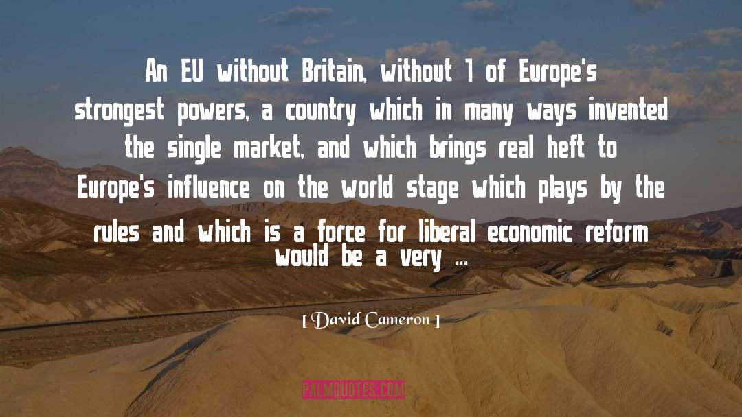 Virata Market quotes by David Cameron