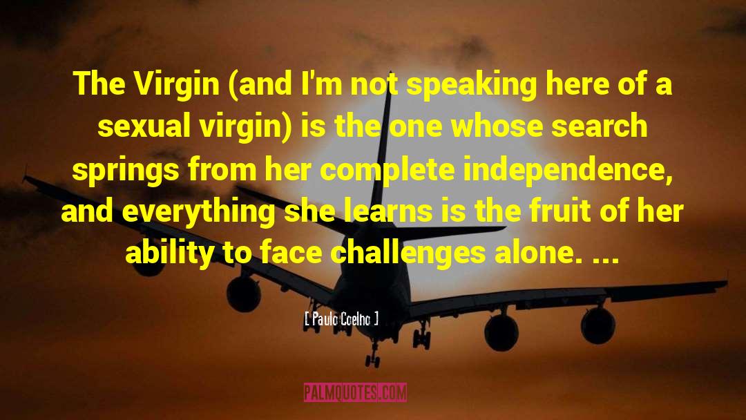 Virgin Jerri quotes by Paulo Coelho