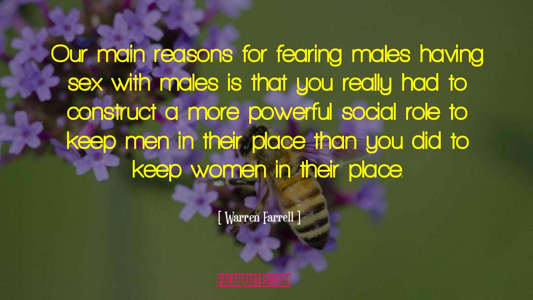 Virgin Males quotes by Warren Farrell