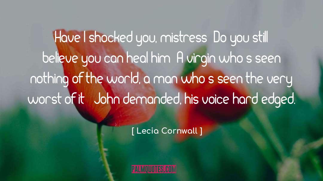 Virgin quotes by Lecia Cornwall