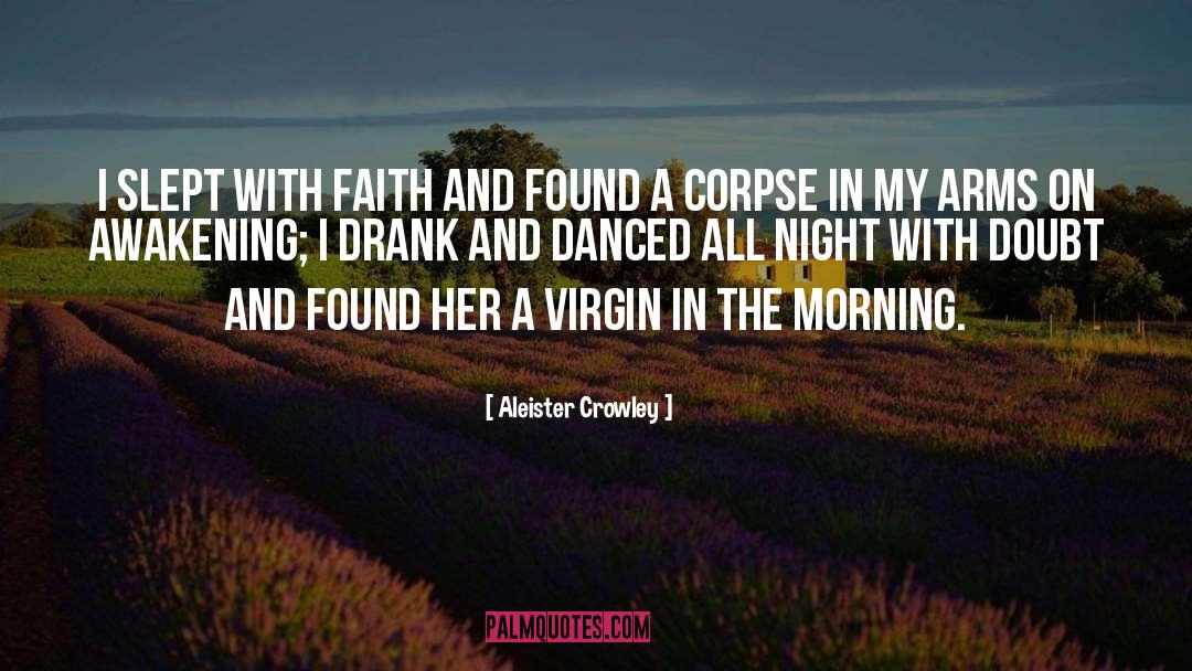 Virgin quotes by Aleister Crowley