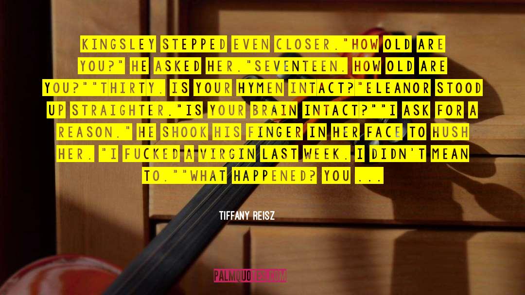 Virgin quotes by Tiffany Reisz