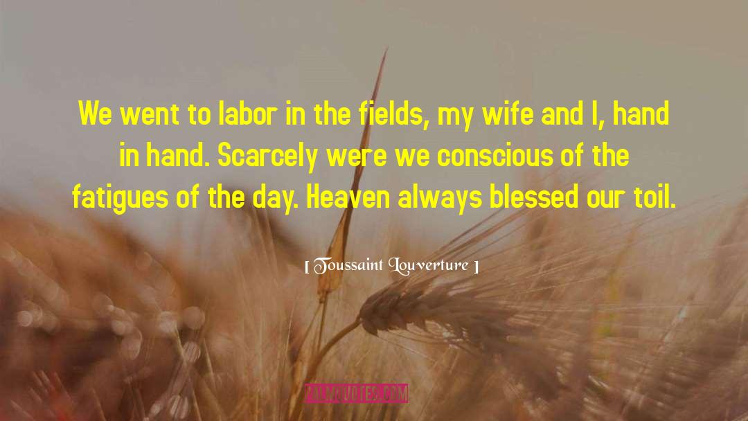 Virgin Wife quotes by Toussaint Louverture