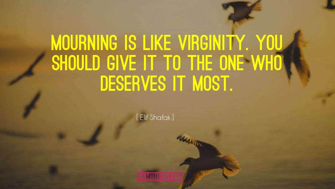 Virginity quotes by Elif Shafak