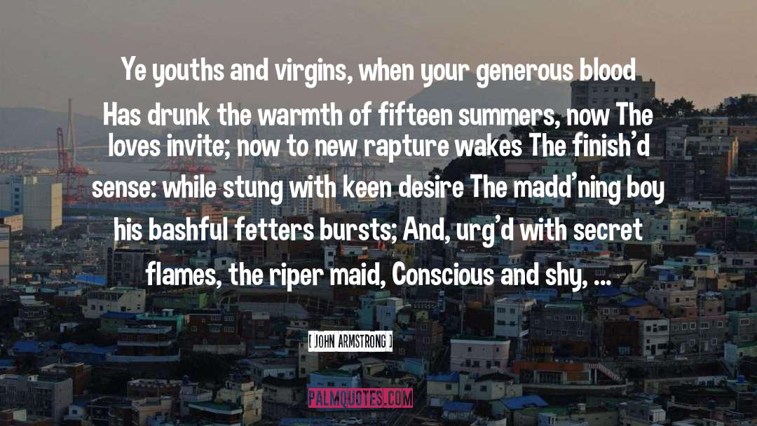 Virgins quotes by John Armstrong