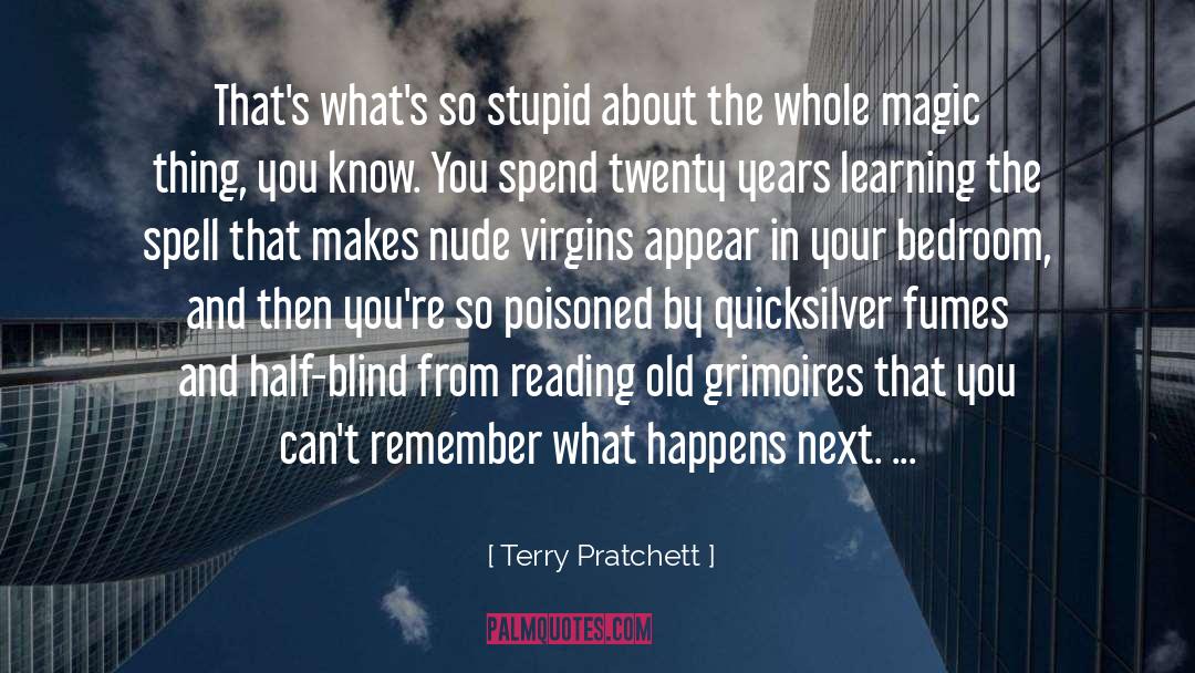 Virgins quotes by Terry Pratchett