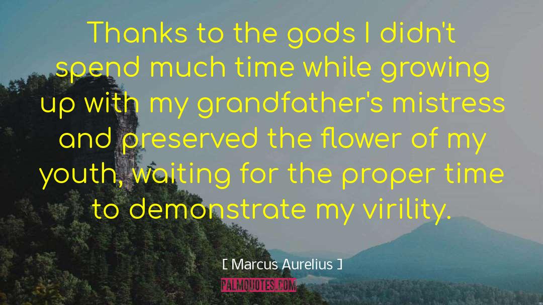 Virility quotes by Marcus Aurelius