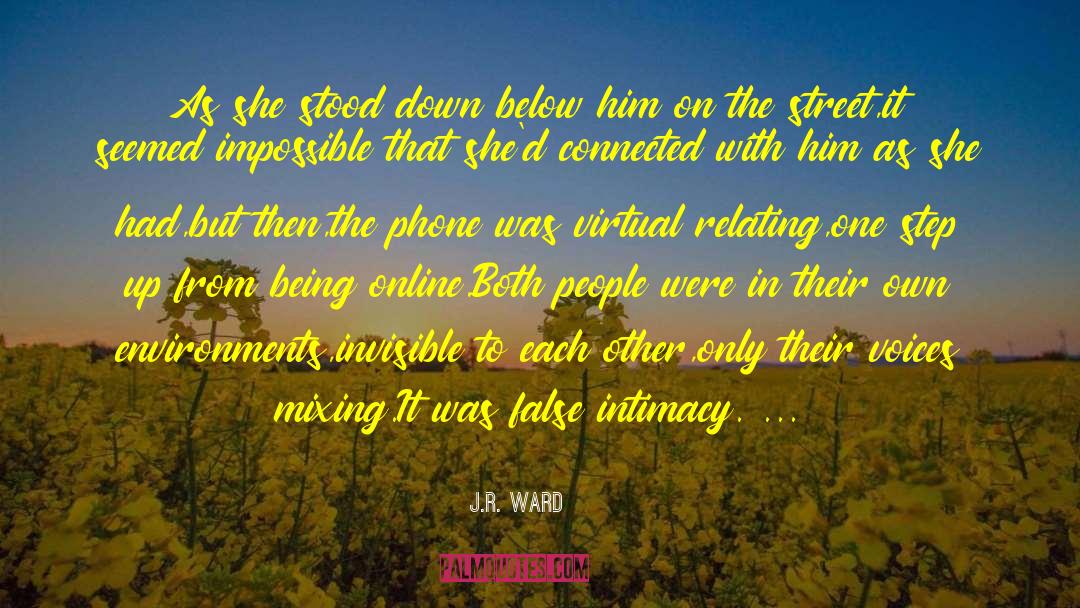 Virtual Cubcile quotes by J.R. Ward
