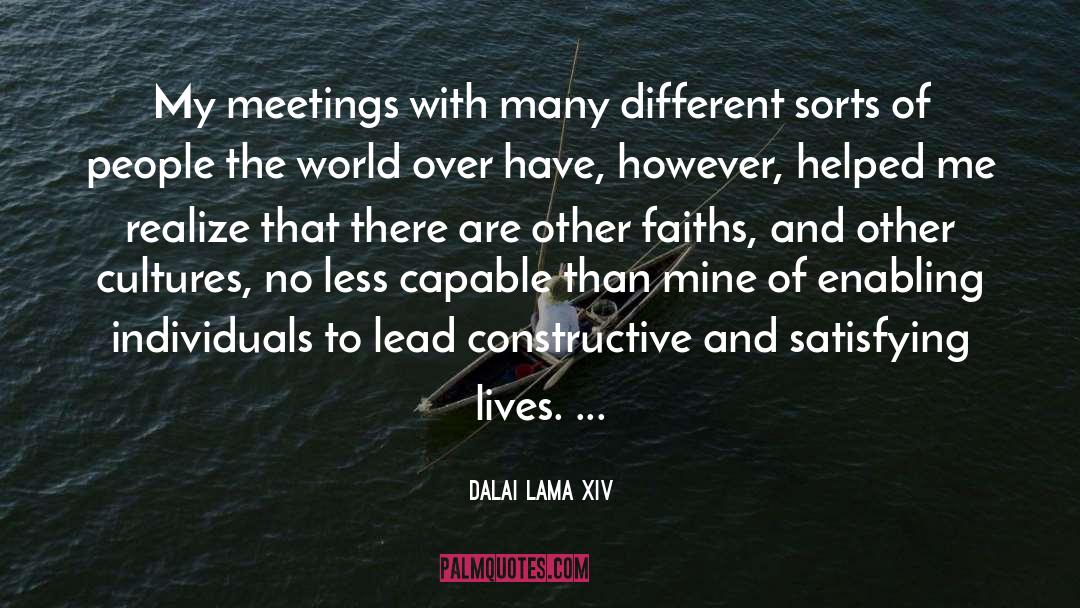 Virtual Meetings quotes by Dalai Lama XIV