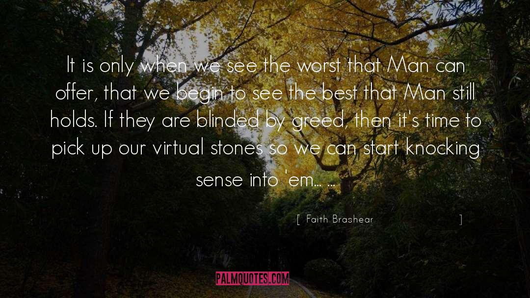 Virtual quotes by Faith Brashear