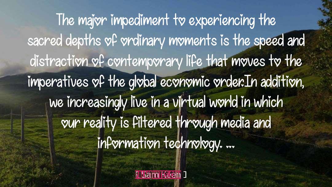 Virtual World quotes by Sam Keen