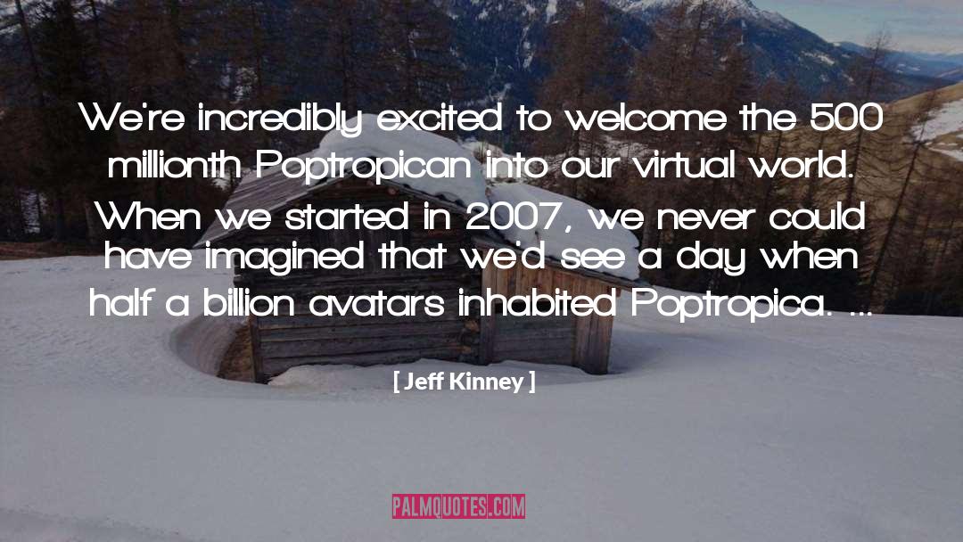 Virtual World quotes by Jeff Kinney