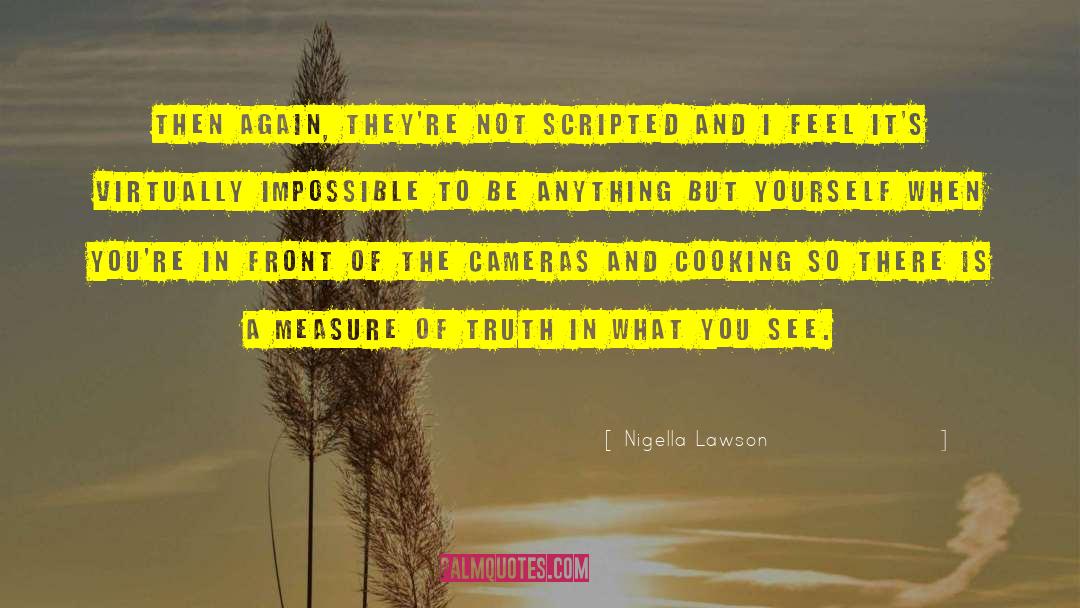 Virtually quotes by Nigella Lawson