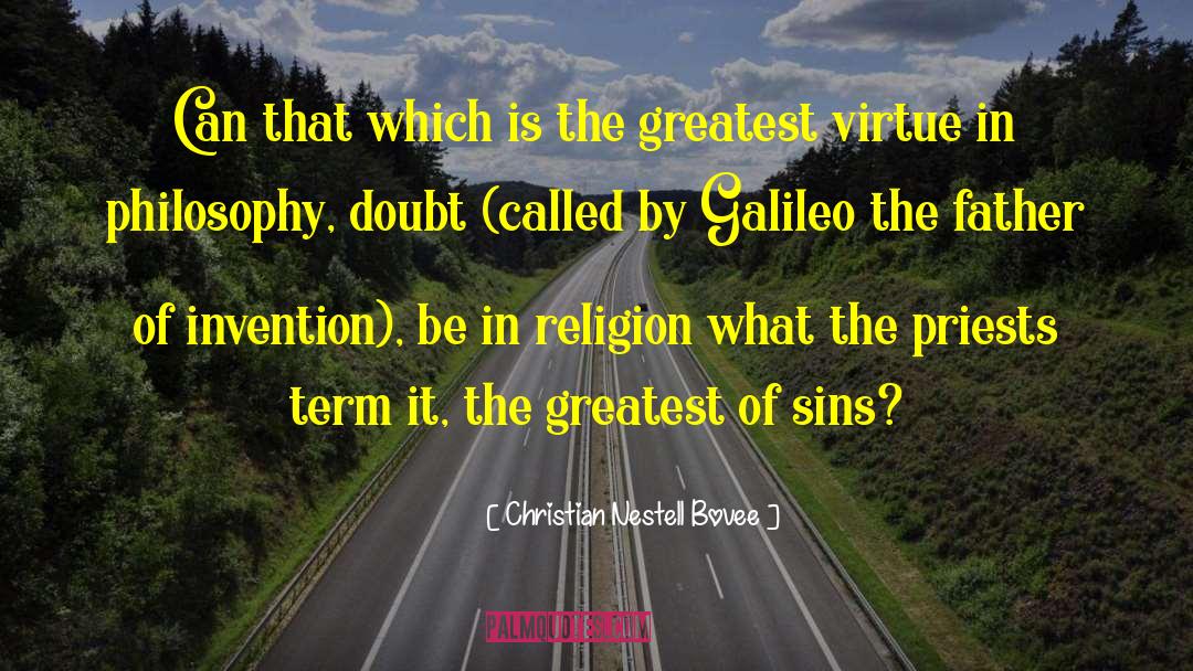 Virtue Of Modesty quotes by Christian Nestell Bovee