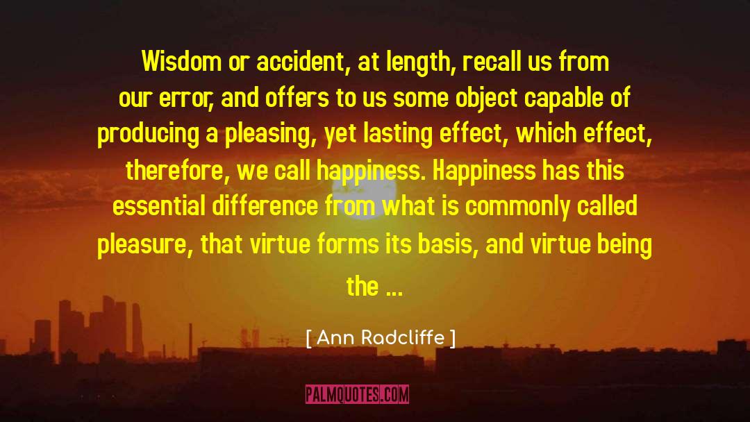 Virtue Of Modesty quotes by Ann Radcliffe