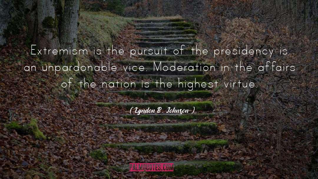 Virtue quotes by Lyndon B. Johnson