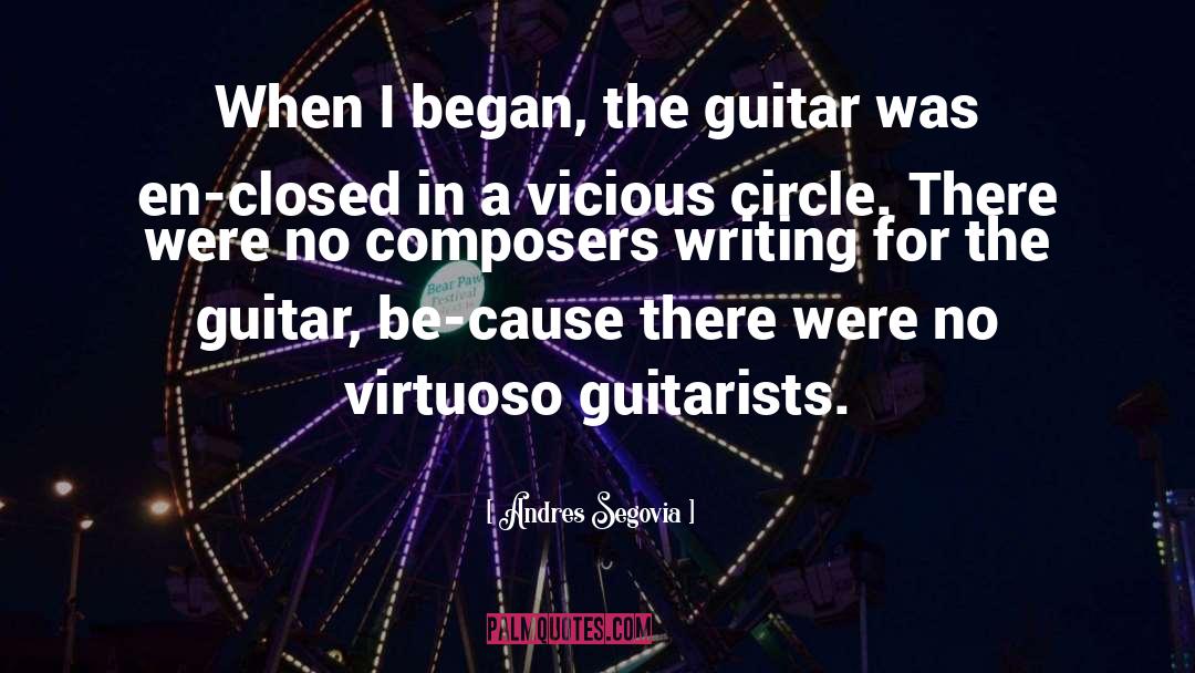 Virtuoso quotes by Andres Segovia